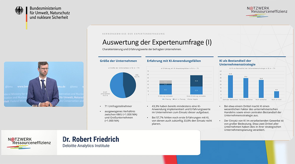 Dr. Robert Friedrich from Deloitte